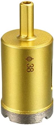 sourcing map 38mm Dry/Wet Hole Saws Diamond Core Drill Bit for Concrete Brick Block Stone Masonry Tile Glass
