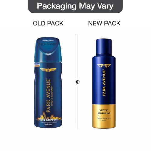Buy Park Avenue GOOD MORNING BODY SPRAY WAKE UP PACK OF 150MLX3 Deodorant Spray - For Men & Women (450 ml, Pack of 3) Online at Low Prices in India - Amazon.in - Image 3