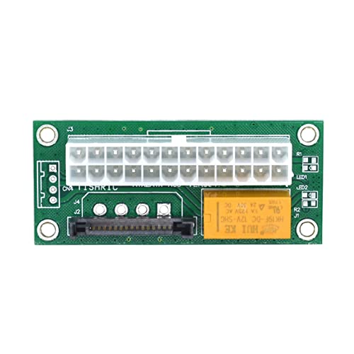 Carte de synchronisation double PSU ATX 24 broches vers SATA, lot de 10 pièces