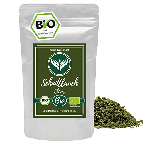 Azafran BIO Schnittlauch getrocknet und geschnitten | Schnittlauchröllchen 250g