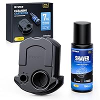 Wiederverwendbare Reinigungskartusche mit 70ml Reinigungslösung 7-monatiger Vorrat für Braun Clean & Renew CCR, Ersatz-Rasierer-Reinigungslösung für Clean&Charge Reinigungssystem, Alkoholfre