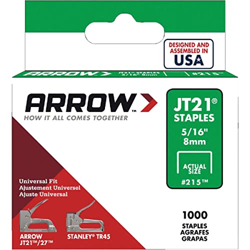 1000PK 5/16" Staple, Pack of 5