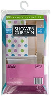 bulk buys Shower Curtain with Rings, Case of 8