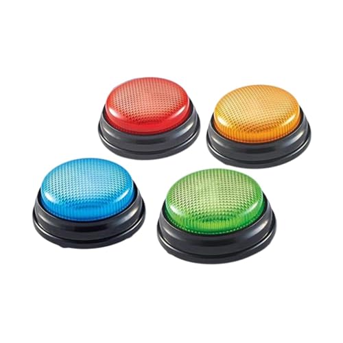 Image of 4X Quiz Game Beeper System Educational Toy for Office Family Game Night Kids|Business & Industrial | Buzzers & Speakers|4 Beeper Buttons