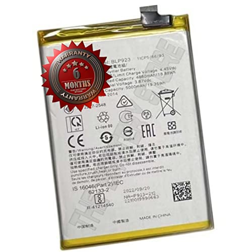 Image of Original BLP923 Battery for Oppo A97(5G), A77 5G Battery with 6 Month Warranty ****(J00217)