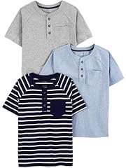 Blue Heather/Grey Heather Dots/Navy Stripe