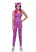 Womens Darling Cheshire Cat Halloween Costume