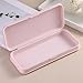FSpronail Nail Art Tool Storage Box, Plastic Manicure Tool Box, Manicure Efile Accessories Drill Kit Case, Beauty tool Case, Tweezers Container, Travel Salon Home, Nail Implement for Esthetician -Pink