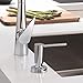 hansgrohe 40448000 A51 Soap Dispenser for Sink, Chrome Kitchen Accessory, Round