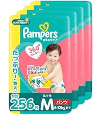 Amazon.co.jp: 【パンツ Mたっちサイズ】パンパース オムツ さらさら