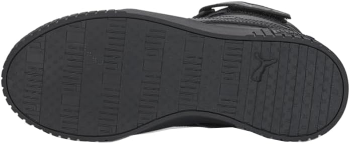 PUMA Kids Girls Carina 2.0 High Sneakers Shoes Casual - Black 5 Big Kid Black image 5 of 6 B0C3DMSBMZ