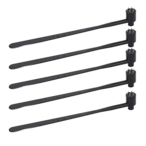 Uadme Martillo de Flor de Ciruelo, 5 Piezas 7 Puntas Plum Blosson Hamer, Martillo de Aguja Skin, Solo Extremo para la Industria