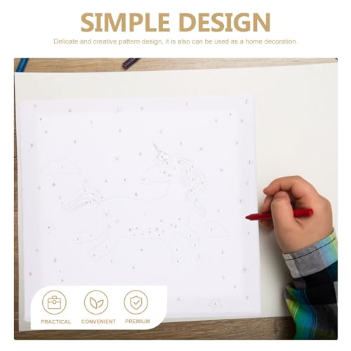 Pintura por números para niños juego didáctico para mejorar la habilidad manual en casa 3