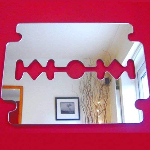 Cool Creations Rasierklinge Spiegel - 45cm x 34cm