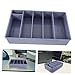 SHINEOFI Cash Drawer Tray Money Storage Stand Portable Currency Organizer for Restaurants Supermarkets and Offices Tidy Up Your Workspace with This Multi Compartment Cash Box