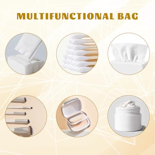 Image of Period Bags, Tampon Holder for Purse, Waterproof Portable Leather Period Pouch, Sanitary Napkin Storage Bag, Black Makeup Bag Set, Pad Pouches for Period