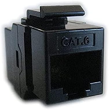 Roline | RJ-45 Keystone Modular Coupler | Cat.6 | UTP | Black