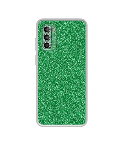 Image of Green Grass Design Printed Silicon Soft TPU Back Case Cover for Motorola Moto G52 4G / Moto G82 5G