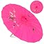 Hot Pink Flower Umbrella