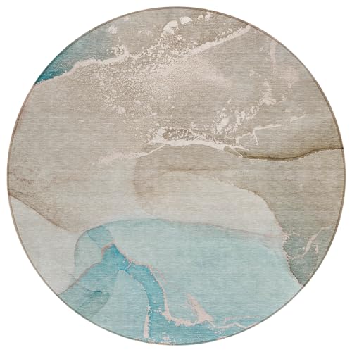 Tapete redondo Addison Rugs Chantille 8 pies miniatura 1