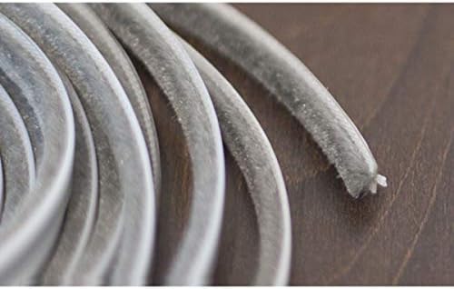 Veda Frestas Escova - 10x7mm Cinza - 5 Metros - Comfort Door