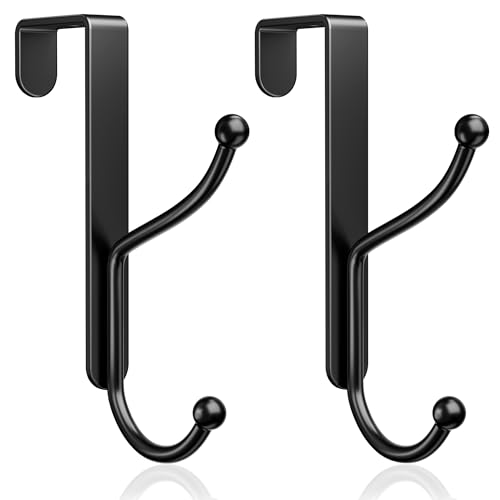 niffgaff Over Door Hook 2-Pack, Heavy Duty Door Hanger, Fits