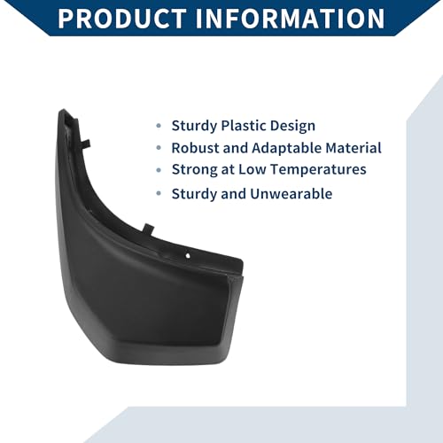 Image of Mud Flaps Splash Guards W /Mount Accessories for Land Rover Evoque Prestige 2012-2020 Front Rear Mud Guards 1 Set