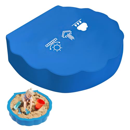 Sandkasten Abdeckung, Sandmuschel Abdeckung 100 * 15cm Muschel Sandkasten...