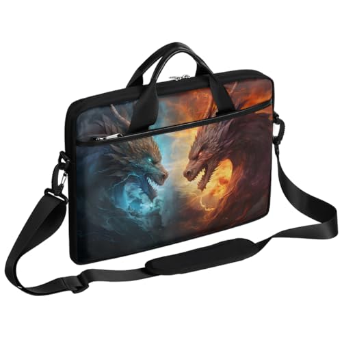 Funda para laptop de 15 pulgadas con correa ajustable
