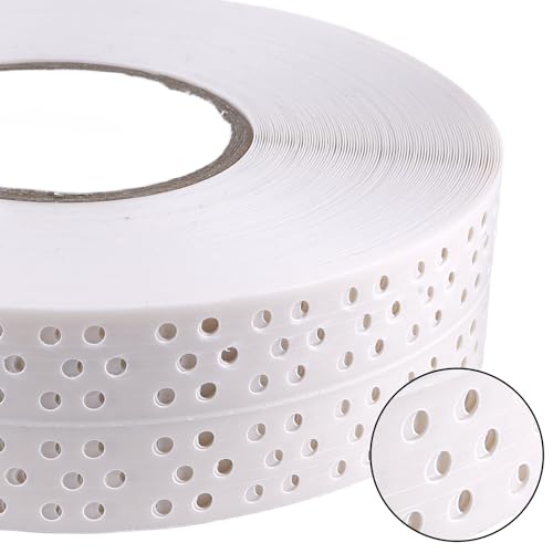 TOATELU Nahtabdeckband 5cmx40m Trockenbau - Selbstklebendes Gipskarton Fugenband mit Kantenschutz | Hochflexibel & Wiederverwendbar | 1 Rolle Premium-PVC Band