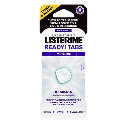 Listerine Ready! Tabs Whitening Chewable Tablets