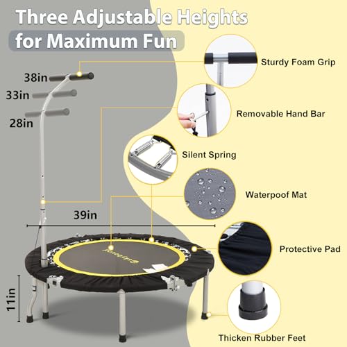 image for SkyBound Mini Trampoline 39
