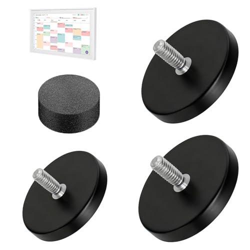 Magnetic Fridge Mount for Skylight Calendar 15 inch Fridge Calendar Magnet with 3 Neodymium Magnets and 1 Foam Pad Rubber Surface Coating to Prevent Scratches Skylight Calendar Stand