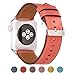 Pastel Leather Band Compatible with Apple Watch - Strap for Women - 38mm & 40mm - iWatch Bands Fits Series 4 3 2 1