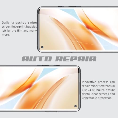 Image of SupCares TPU Unbreakable Membrane Screen Protector for OnePlus 8 (6.55 Inch) With Easy Self Installation Kit | Fingerprint Working | Edge to Edge Coverage