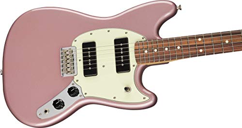 Player Mustang 90 PF Burgundy Mist Metallic - Les Beatles, Paul McCartney, John Lennon, RIngo Starr, George Harrison Player Mustang 90 PF Burgundy Mist Metallic – Image 5