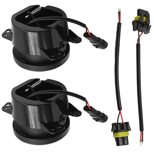 Anxingo 2 Pack luz LED niebla redonda 4 pulgadas 30W miniatura 3