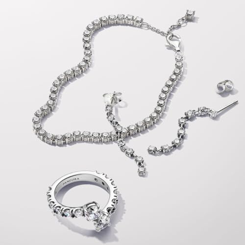 Bague en argent PANDORA Timeless avec pierres : le cadeau symbolique idéal