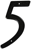 Stanley Hardware S579-943 CD7130 House Number in Black Coated