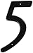 Stanley Hardware S579-943 CD7130 House Number in Black Coated