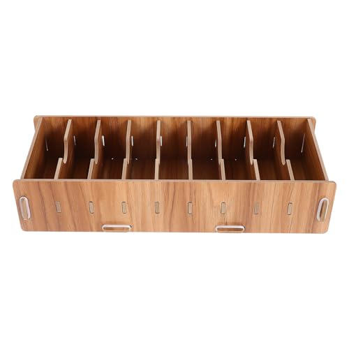 KICHOUSE Caja de Almacenamiento DIY de 2 Piezas para Escritorio, Diseño Rectangular de Plástico Fácil de Transportar y Almacenar para Decoración Vintage Hogar