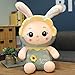 LIUCHANG Plüsch Bunny Toy Riesige Cartoon Anime Gefüllte Kaninchen mit Puppe Spielzeug for Kinder Weihnachten (Farbe: Grüne Größe: 45 cm) liujiapeng55 (Color : Green, Size : 75cm)
