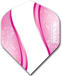 US Darts Pentathlon Pink Standard Dart Flights - 3 Sets (9 Flights) - 100 Micro (Ex-Tough) #165