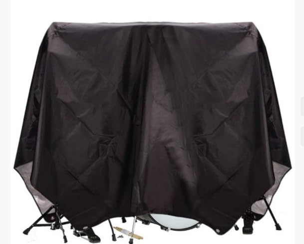 BENVOL Drum Set Dust Cover - Waterproof 420D Oxford Fabric with UV Protection & Drawstring, Extra...