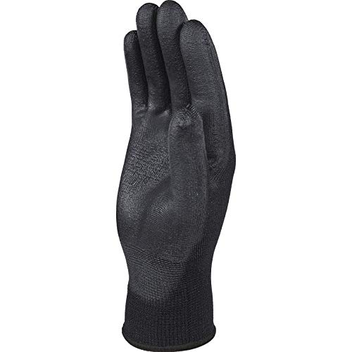 Delta Plus Polyester Fine Knitted Gloves, 8, Black, 240 - Image 3