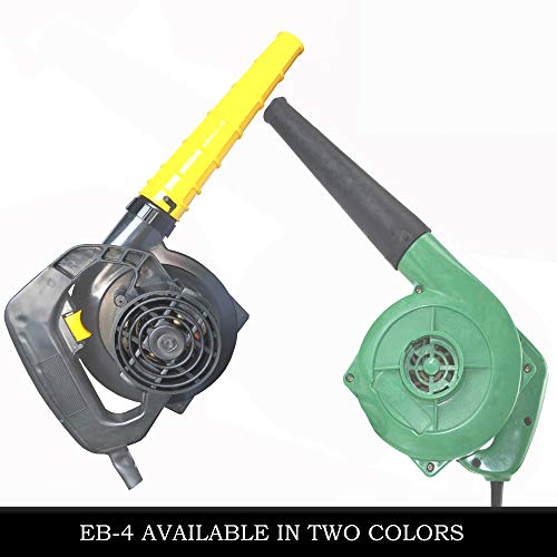 Image of ELMICO 700W AC Cleaner Air Blower Machine for Home /Office with Extra 10 ft. Wire(Green) / 100% Copper Armature /Dust Cleaner /Air Blower Machine Heavy Duty Guaranteed Motor continuously 40 min use
