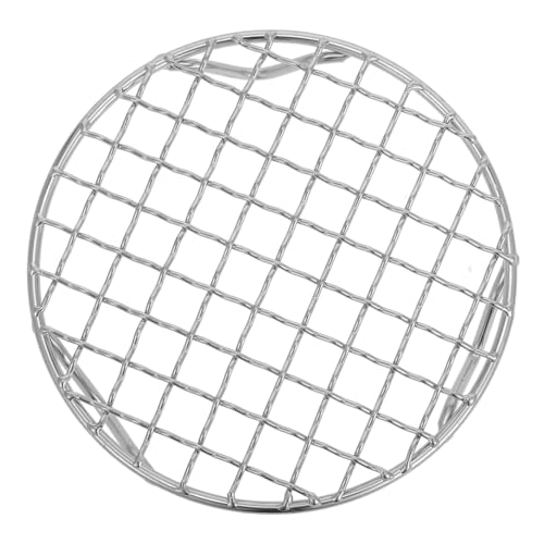 OUNONA Stainless Steel Round Cooking Rack with Legs for Air Fryer Electric Ceramic Stoves and Baking Steamer Rack for Grilling and Cooling Cookies