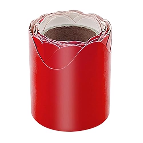 Classroom Colorful Border Trim Teacher Created Resource Color Rolled Scalloped Bulletin Board Window Decorations School Supplies