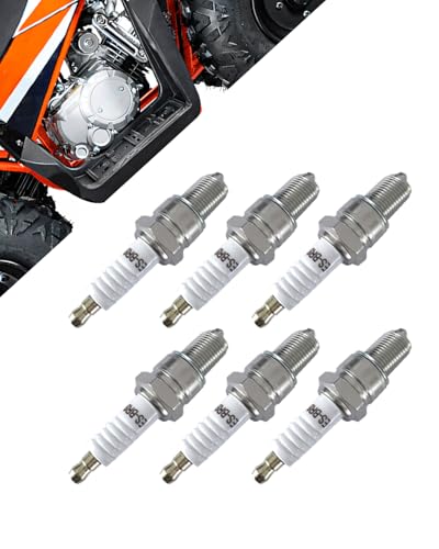OCPTY BR8ES Spark Plug 1988-2006 for Yamaha for YFS200 Blaster 6 PCS