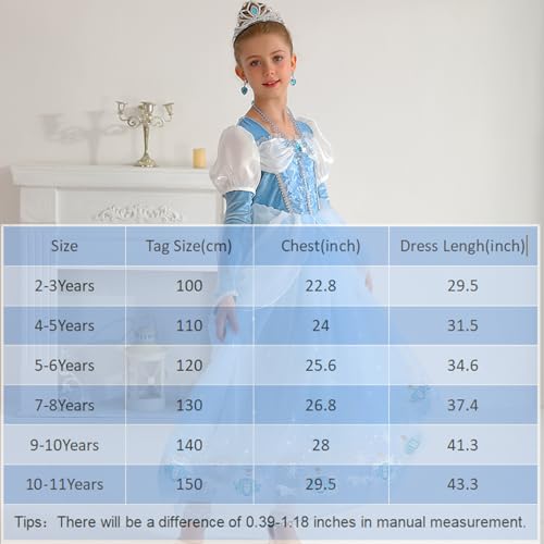 Disfraz de Princesa para Niñas con Accesorios miniatura 6